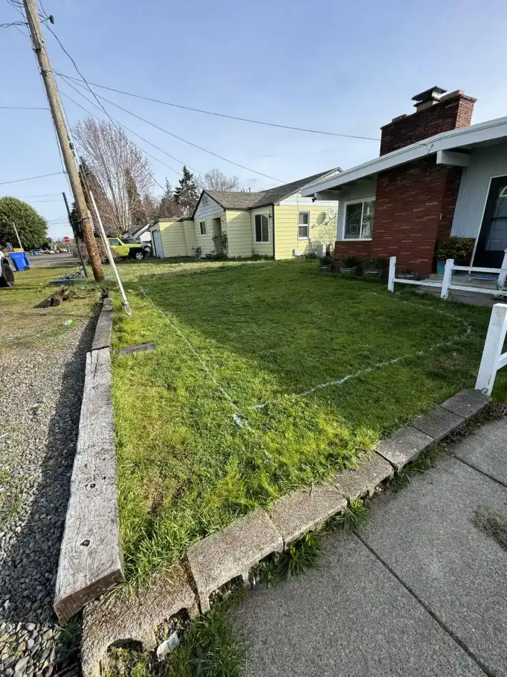 New construction landscaping in Sherwood Oregon