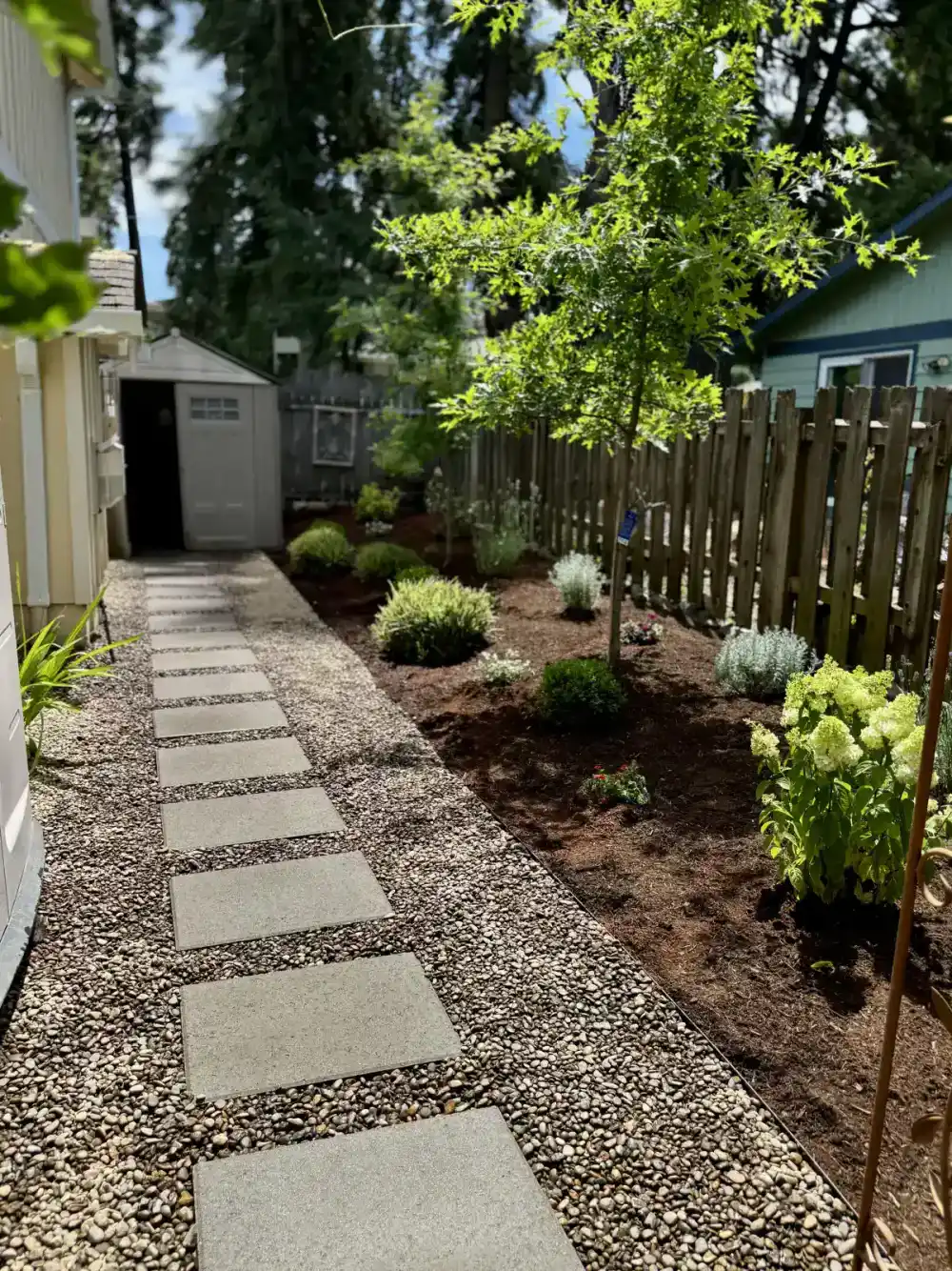 Paver patio in Oregon