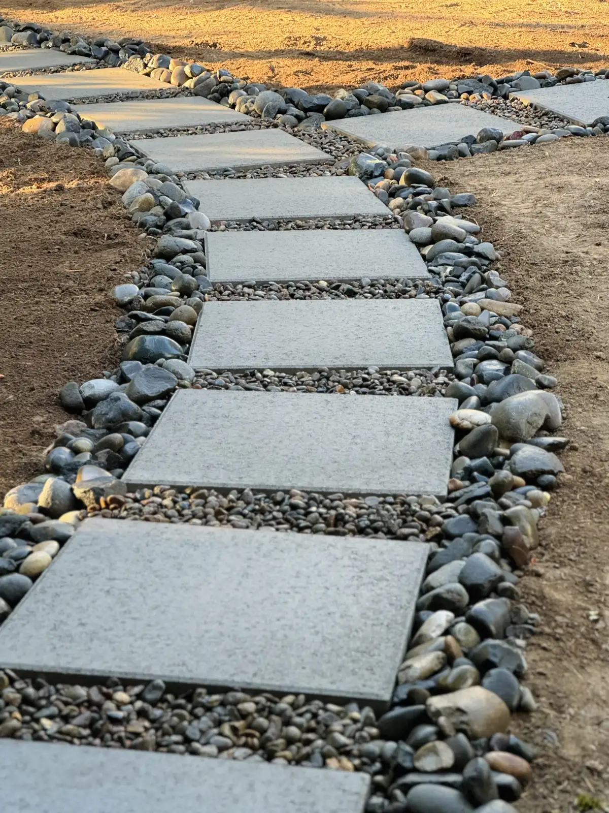 Paver walkway in Tualatin Oregon
