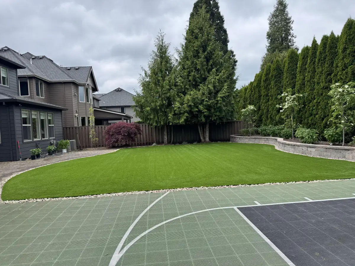 Turf installation in Sherwood Oregon